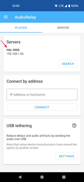 Android 播放器 Tab 发现并连接 PC